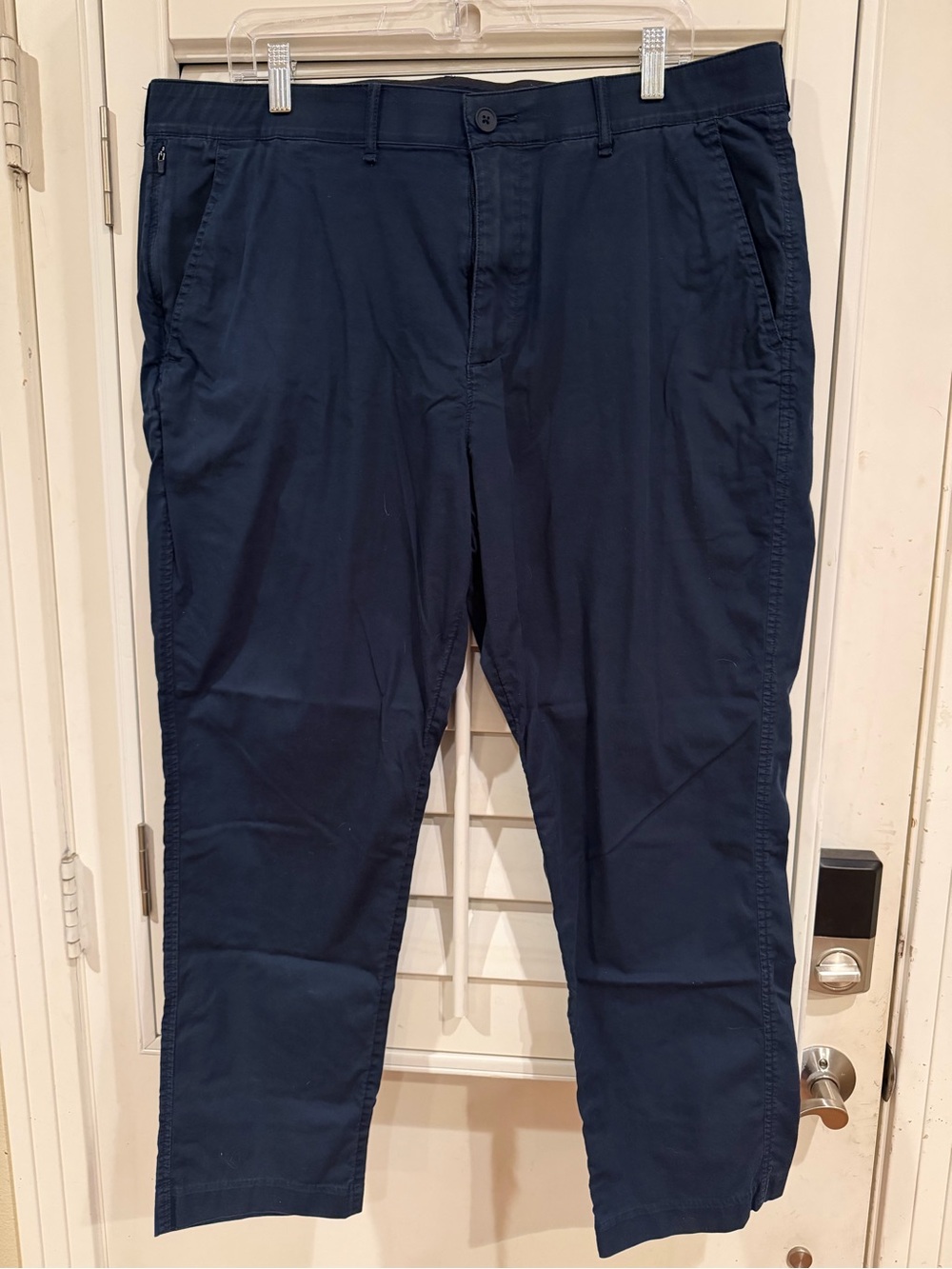 Abercrombie & Fitch Navy Slim Chinos